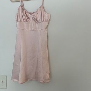 Pink Lulus Mini Dress Size Small